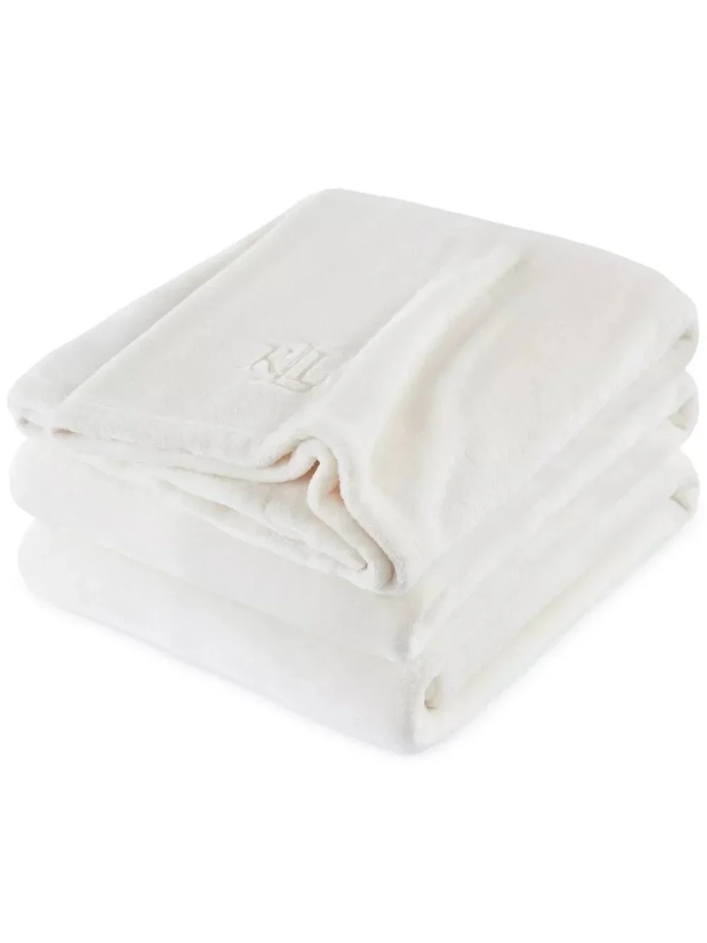 Ralph Lauren Classic Micromink Blanket Full /Queen CREAM 90